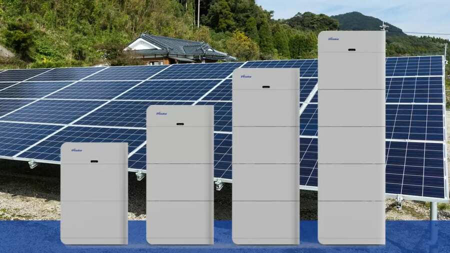 Solar Battery with Solar System